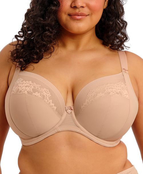 Elomi Women's Nerina Full-Figure Underwire Plunge Bra EL302734 - Sahara