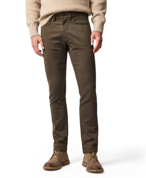 Rodd & Gunn Men's Motion Melange Straight Fit Jean - Nutmeg