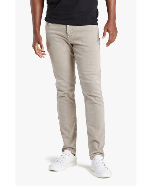 Mugsy Mens Classic Fit Jeans (Signature Stretch Denim) - Khaki