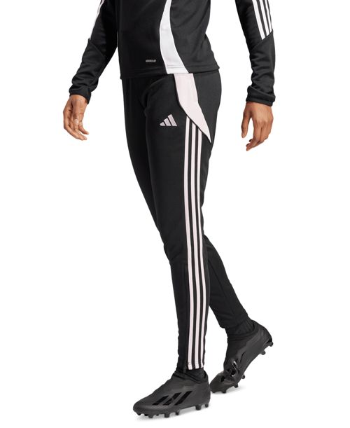 adidas Women's Tiro 24 Slim-Fit Training Pants - Black/clear Pink