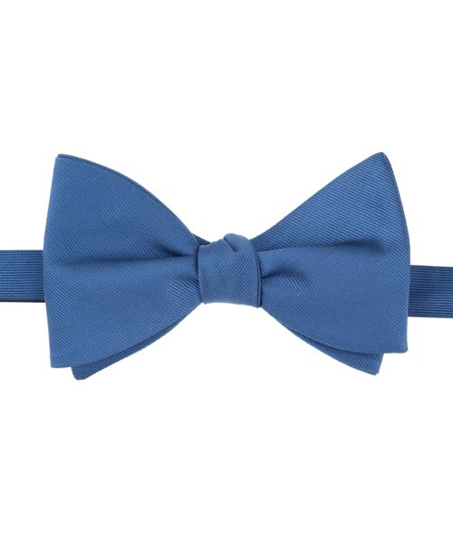 Bar Iii Men's Piercy Solid Bow Tie, Exclusively at Macy's - Denim