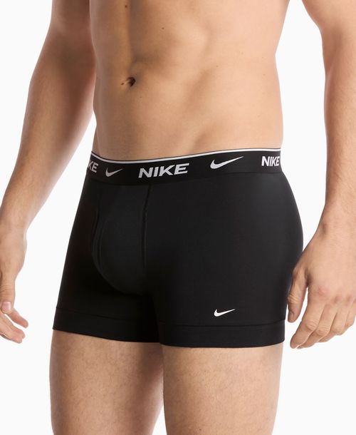 Nike Men's Dri-fit Essential Cotton Stretch Trunks, 3-Pack - Black