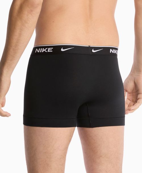 Nike Men's Dri-fit Essential Cotton Stretch Trunks, 3-Pack - Black