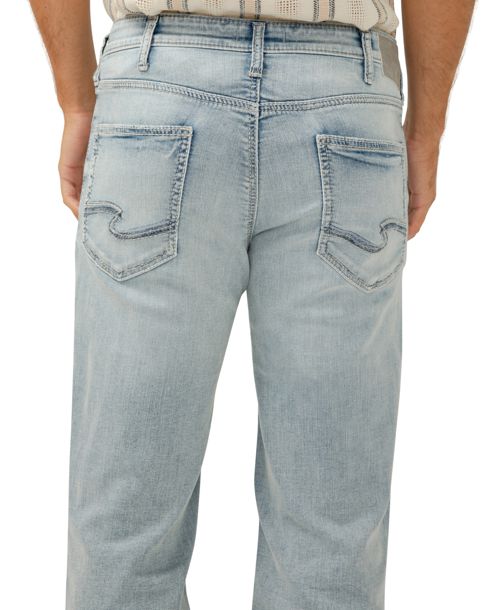 Silver Jeans Co. Men's Zac Relaxed Fit Straight Leg Jeans - Indigo