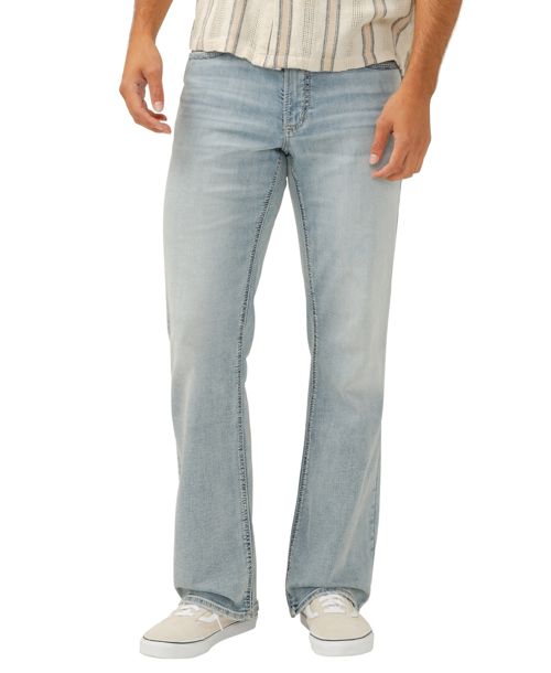 Silver Jeans Co. Men's Zac Relaxed Fit Straight Leg Jeans - Indigo