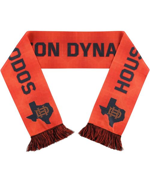 Men's and Women's Houston Dynamo Fc Jersey Hook Reversible Scarf - Orange