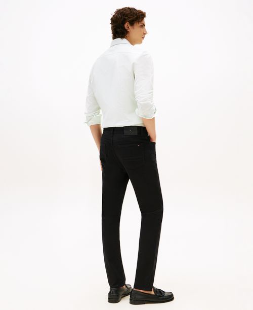 Tommy Hilfiger Men's Slim-Straight Denton Jeans - Black