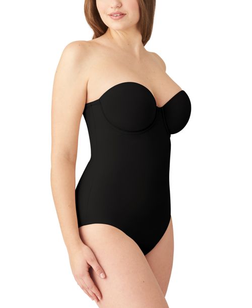 Wacoal Red Carpet Strapless Shaping Bodybriefer 801219 - Black