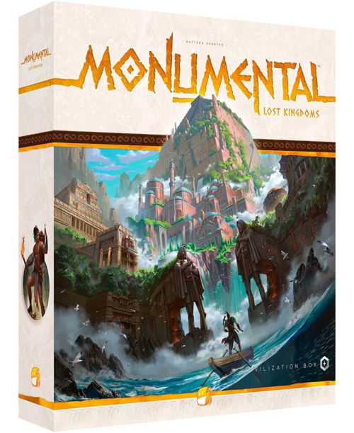 Funforge - Monumental Lost Kingdoms Expansion Board Game - Multi