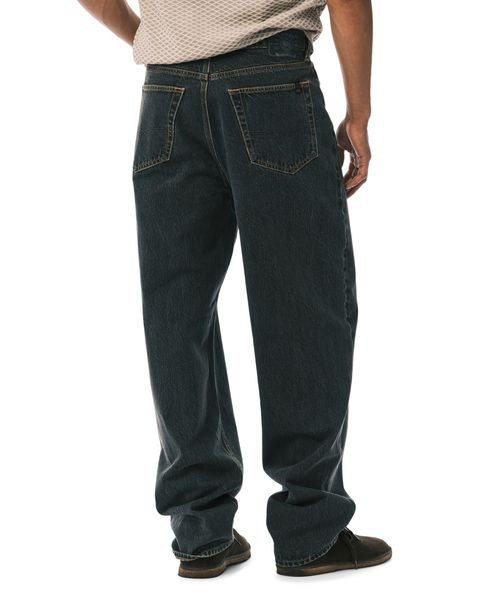 Buffalo David Bitton Men's Baggy-Fit Wide-Leg Jeans - Black