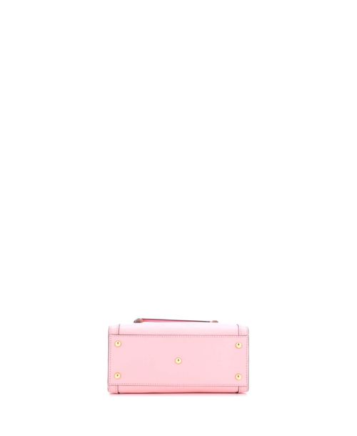 Pre-Owned Gucci Mini Diana Nm Bamboo Handle Tote Leather - Pink