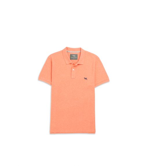 Rodd Gunn Men's The Gunn Short Sleeve Slim Fit Polo - Salmon pink