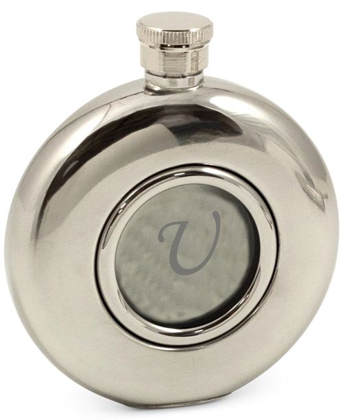 5 Oz. Stainless Steel Finish Flask - U