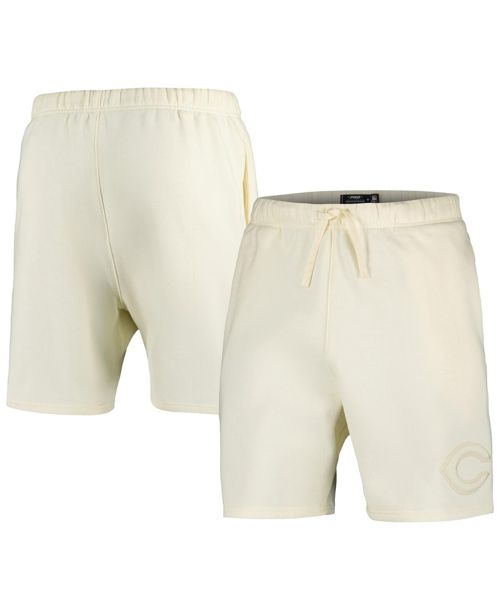Pro Standard Men's Cream Cincinnati Reds Neutral Fleece Shorts - Cream