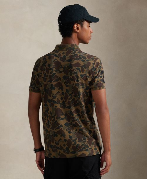 Polo Ralph Lauren Men's Short Sleeve Animated Polo Shirt - Outdoorsman Camo