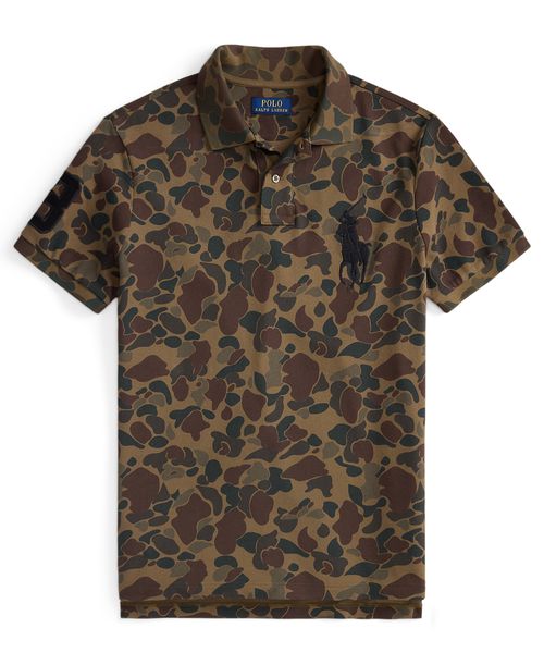 Polo Ralph Lauren Men's Short Sleeve Animated Polo Shirt - Outdoorsman Camo
