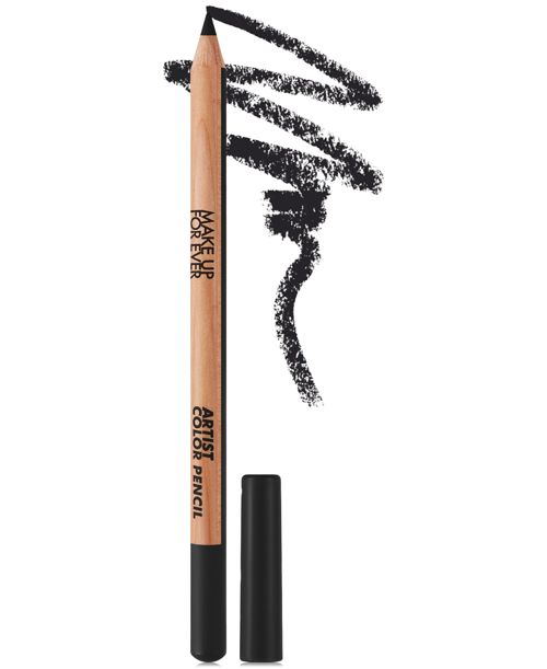 Make Up For Ever Artist Color Pencil Longwear Lip Liner - 100 - Whatever Black - Jet Black (Not su