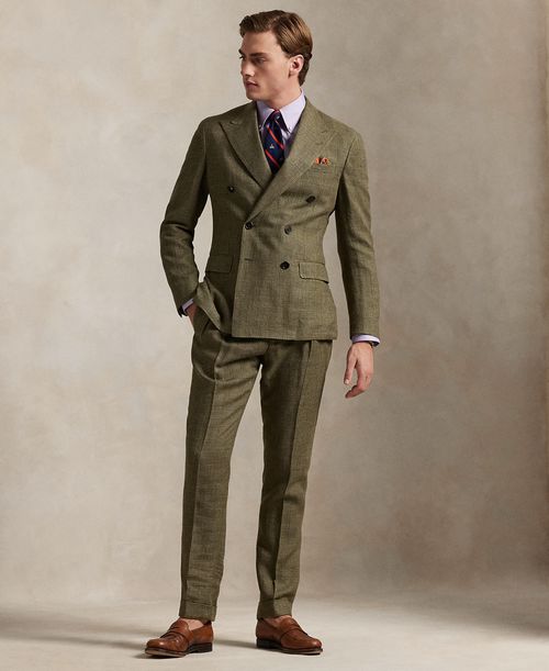 Polo Ralph Lauren Men's Classic-Fit Pinpoint Oxford Shirt - Light Purple/White