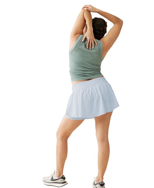 Ingrid + Isabel Maternity Ingrid + Isabel Challenger Active Skort - Sky