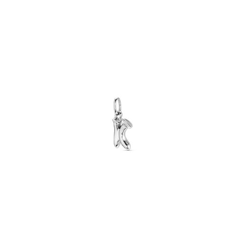 UNOde50 Little Alphabetical Metal Alloy Pendant Charms - Silver K