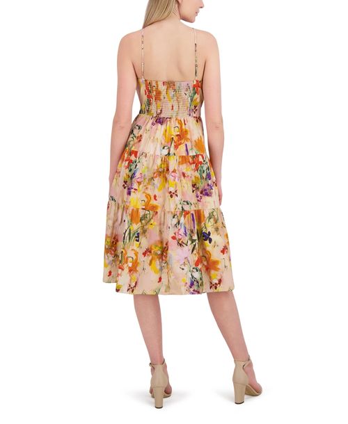 Laundry by Shelli Segal Women's Beaded Halter Midi Dress - Light rose