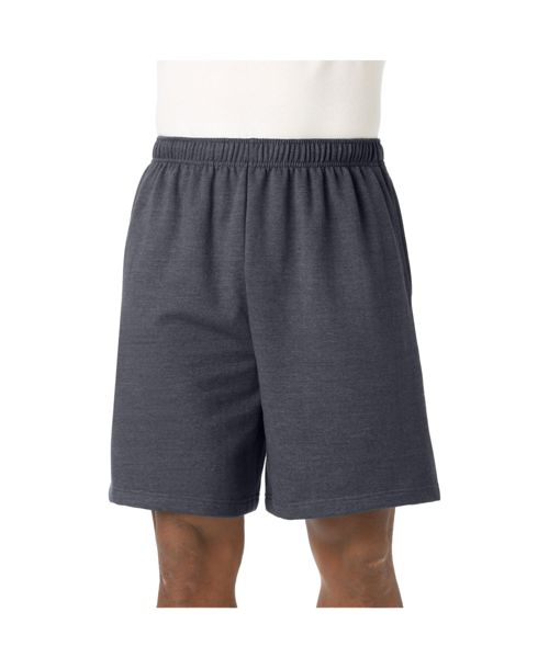 KingSize Big & Tall Comfort Fleece Shorts - Heather charcoal