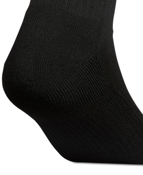 adidas Men's Cushioned Athletic 6-Pack Crew Socks - Black