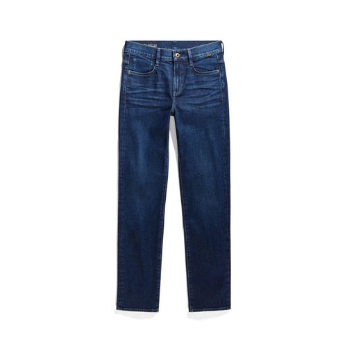 G-Star Women's Ace 2 Slim Straight Jeans - Worn in aster blue