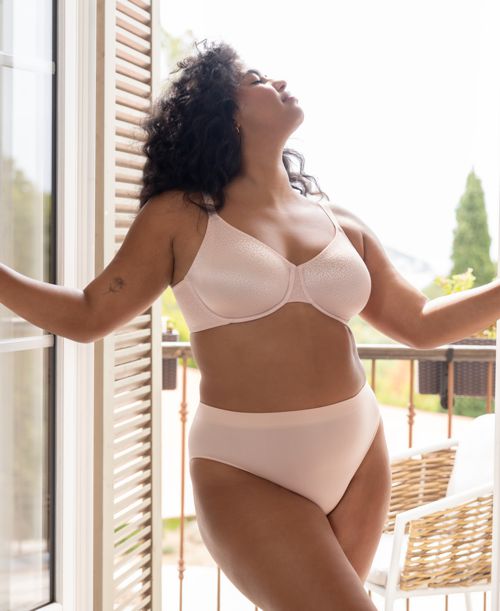 Wacoal Women's Back Appeal Underwire Bra 855303 - Rose Dust (Nude 4)