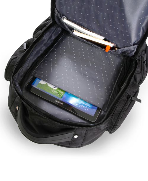 Perry Ellis 350 Laptop Backpack - Navy