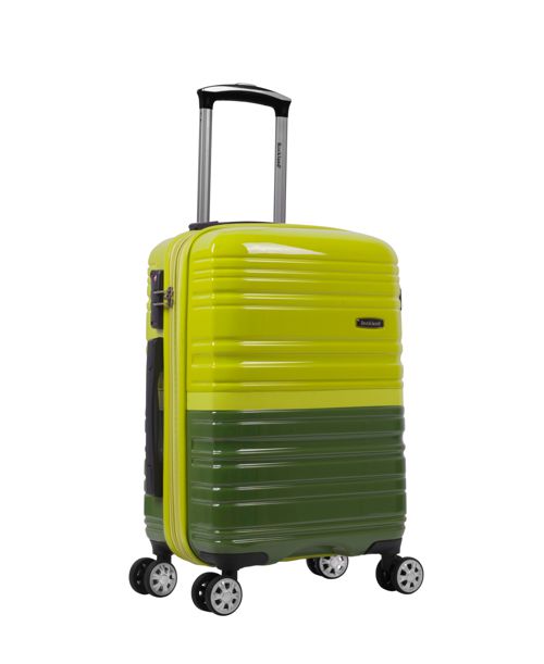 Rockland Melbourne 20" Hardside Carry-On Spinner - Green