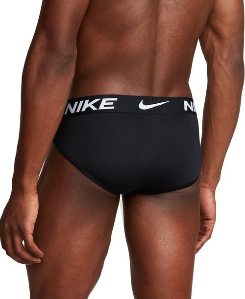 Nike Men's 3-Pack Dri-fit Essential Micro Hip-Brief - Black
