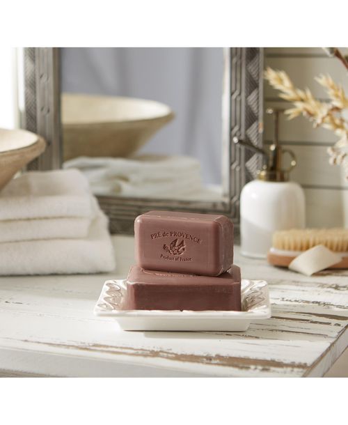 Pre de Provence Moisturizing 150g French Soap Bar, Quad-Milled, Long Lasting, Moisturizing, Rich, Creamy Lather (Set of 3) - Vanilla cognac