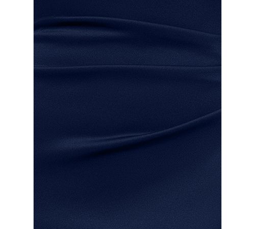 Xscape Women's Off-The-Shoulder Ruffled Side-Slit Gown - Midnight
