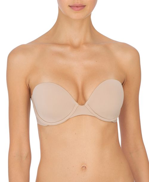 Natori Women's Minimal Strapless Contour Underwire Bra 729229 - Cafe (Nude 5)