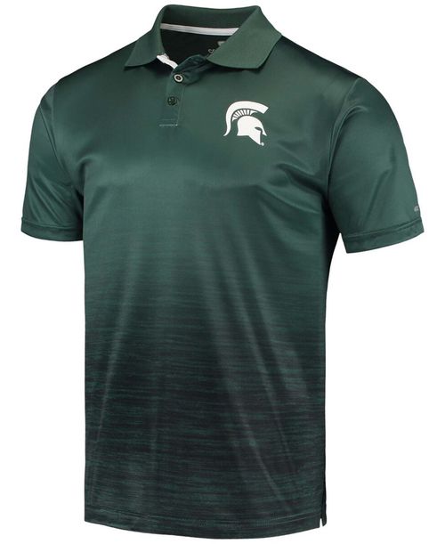 Men's Green Michigan State Spartans Marshall Polo - Green