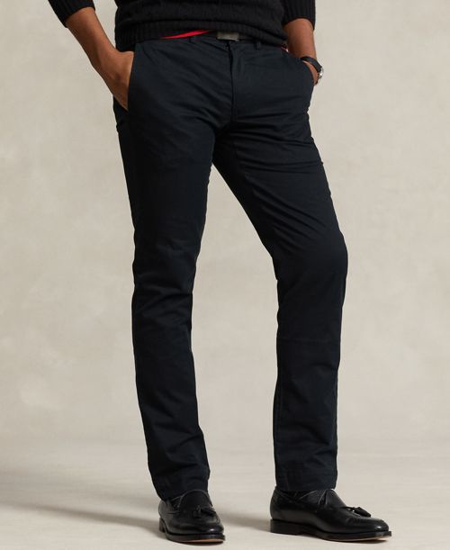 Polo Ralph Lauren Men's Slim-Fit Stretch Chino Pants - Polo Black
