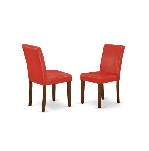 East West Furniture Dining Room Set Mahogany - Mahogany