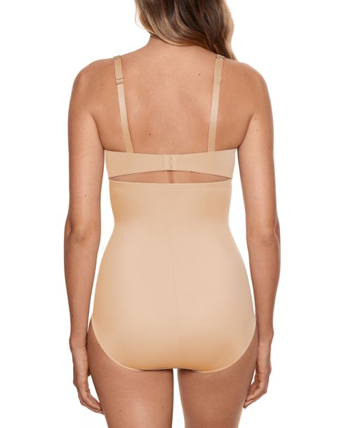 Modern Miracle Extra Firm High-Waist Shaping Brief with Lycra FitSense 2565 - Warm Beige bubble