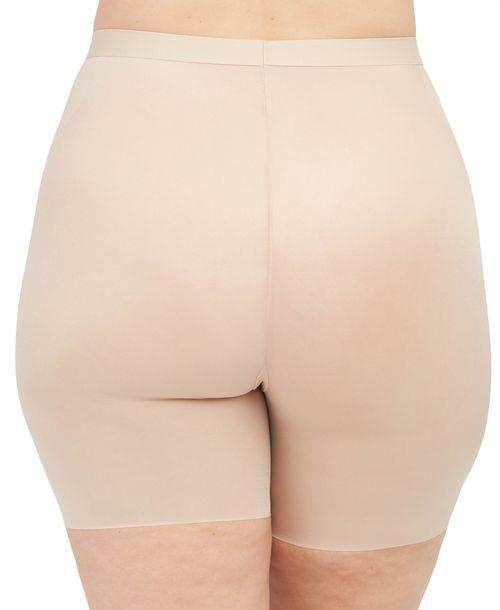 Spanx Women's Thinstincts 2.0 High-Waisted Mid-Thigh Girl Shorts - Champagne Beige