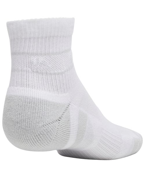 Under Armour Men's Ua Performance Tech Quarter Socks, Pack of 3 - White