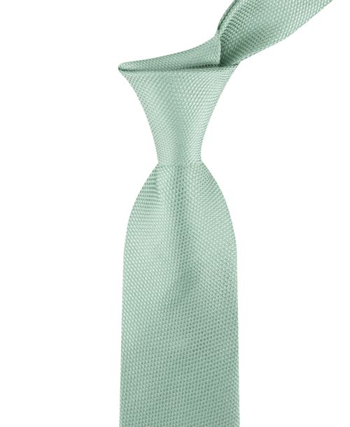 Calvin Klein Men's Coventry Solid Textured Tie - Sage Mint