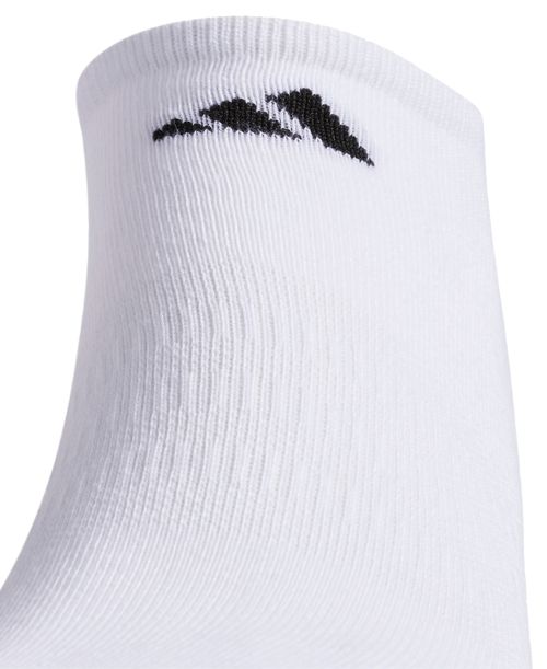 Adidas Men's 6 Pack Superlite No-Show Socks - White/ Black