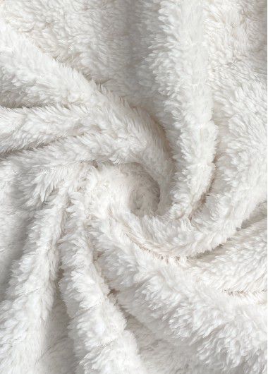 Modlily Beige Tummy Coverage Long Sleeve Stand Collar Coat - M