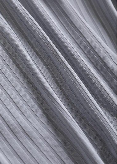 Modlily Patchwork Tribal Print Grey Tankini Set - L