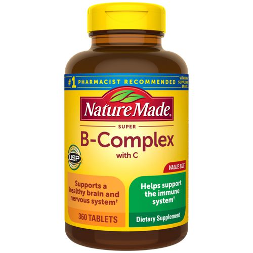 Nature Made Super B-Complex With C Tablets