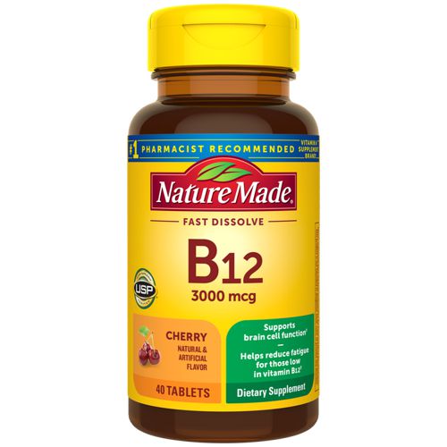 Nature Made Vitamin B12 3000 mcg Fast Dissolve Tablets