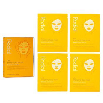 RodialVit C Energising Face Mask 4x20ml/0.67oz