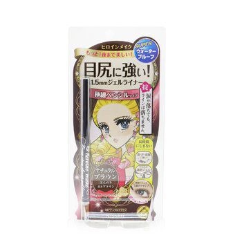 KISS MEHeroine Make Long Stay Sharp Gel Liner Super Waterproof - # 03 Natural Brown 0.07g