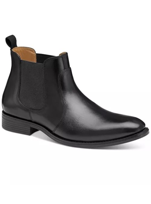 Johnston & Murphy Lewis Chelsea Boots Full Grain Leather Black 20-4215